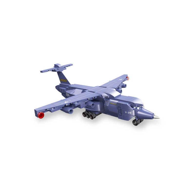 JIESTAR 58056 non Lego MÁY BAY VẬN TẢI KUNPENG bộ đồ chơi xếp lắp ráp ghép mô hình Military Army Quân Sự Bộ Đội 192 khối