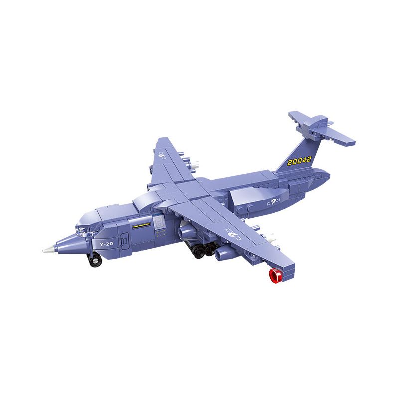 JIESTAR 58056 MÁY BAY VẬN TẢI KUNPENG bộ đồ chơi xếp lắp ráp ghép mô hình Military Army Quân Sự Bộ Đội 192 khối