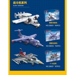 JIESTAR 58056 MÁY BAY VẬN TẢI KUNPENG bộ đồ chơi xếp lắp ráp ghép mô hình Military Army Quân Sự Bộ Đội 192 khối