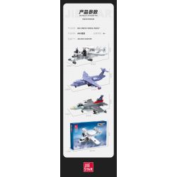 JIESTAR 58056 MÁY BAY VẬN TẢI KUNPENG bộ đồ chơi xếp lắp ráp ghép mô hình Military Army Quân Sự Bộ Đội 192 khối