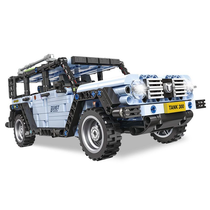 Lego JIESTAR 58126 Xếp hình lắp ráp ghép mô hình Xe tăng 300