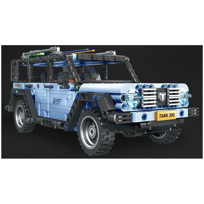 JIESTAR 58126 XE TĂNG 300 bộ đồ chơi xếp lắp ráp ghép mô hình Technic Kỹ Thuật Công Nghệ Cao Mô Hình Phương Tiện 645 khối