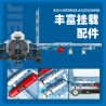 JIESTAR 58122 MÁY BAY CHIẾN ĐẤU GẮN TRÊN SU-35 bộ đồ chơi xếp lắp ráp ghép mô hình Military Army GLORY MISSION Quân Sự Bộ Đội 707 khối