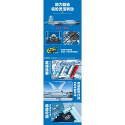 JIESTAR 58122 MÁY BAY CHIẾN ĐẤU GẮN TRÊN SU-35 bộ đồ chơi xếp lắp ráp ghép mô hình Military Army GLORY MISSION Quân Sự Bộ Đội 707 khối