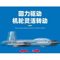 JIESTAR 58122 MÁY BAY CHIẾN ĐẤU GẮN TRÊN SU-35 bộ đồ chơi xếp lắp ráp ghép mô hình Military Army GLORY MISSION Quân Sự Bộ Đội 707 khối