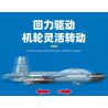 JIESTAR 58122 MÁY BAY CHIẾN ĐẤU GẮN TRÊN SU-35 bộ đồ chơi xếp lắp ráp ghép mô hình Military Army GLORY MISSION Quân Sự Bộ Đội 707 khối