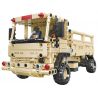 JIESTAR 58125 XE TẢI CHIẾN THUẬT HẠNG NHẸ M1078 bộ đồ chơi xếp lắp ráp ghép mô hình Military Army Quân Sự Bộ Đội 613 khối