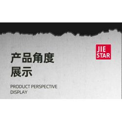 JIESTAR 58125 XE TẢI CHIẾN THUẬT HẠNG NHẸ M1078 bộ đồ chơi xếp lắp ráp ghép mô hình Military Army Quân Sự Bộ Đội 613 khối