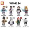 WM 2487 2488 2489 2490 6154 2483 2484 2485 2486 NARUTO MINIFIGURES 8 LOẠI bộ đồ chơi xếp lắp ráp ghép mô hình Movie & Game Phim Và Trò Chơi