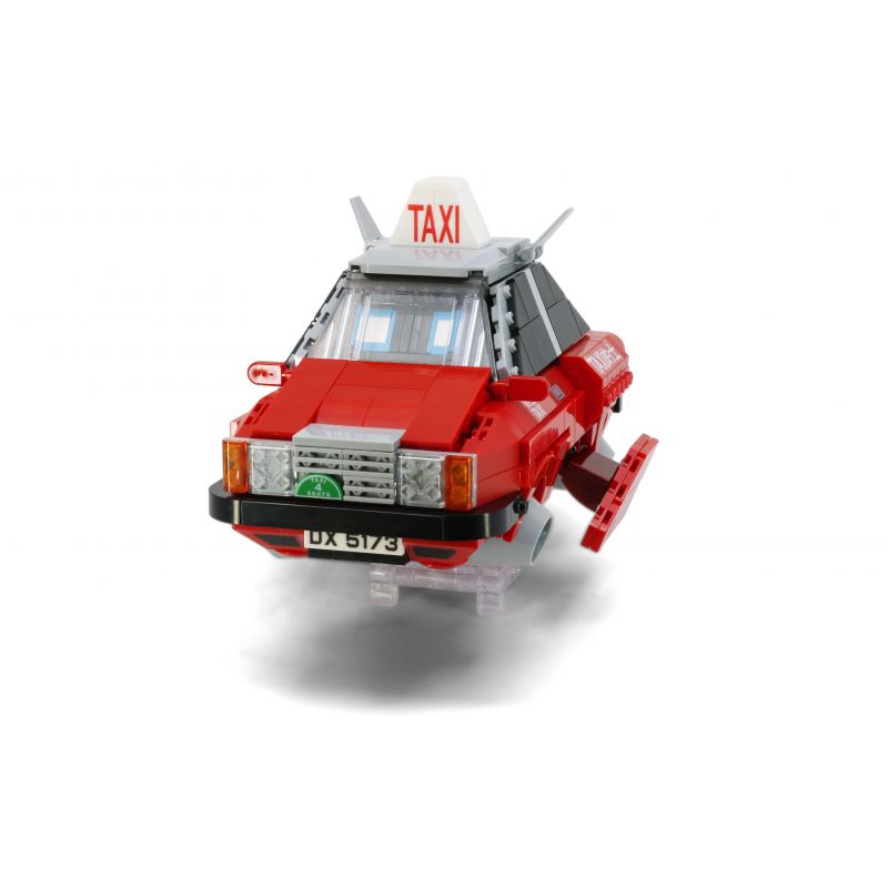 KALOS BLOCKS KB38001 38001 MÁY NẶNG MÀU ĐỎ bộ đồ chơi xếp lắp ráp ghép mô hình MECHA TAXI RED
