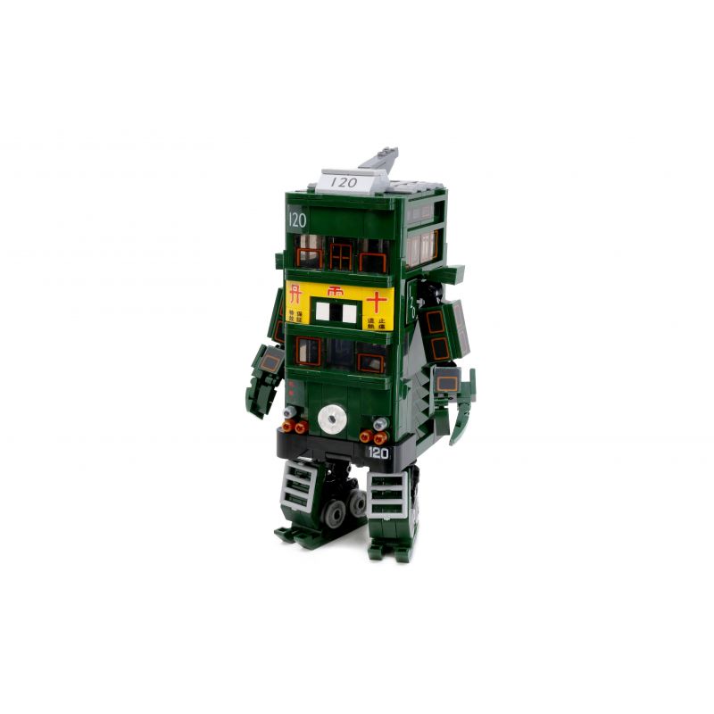 KALOS BLOCKS KB38002 38002 DING MÁY MÓC HẠNG NẶNG bộ đồ chơi xếp lắp ráp ghép mô hình Creator MECHA TRAM Sáng Tạo