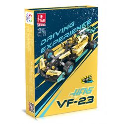 JIESTAR 58116 XE KÉO HAAS VF-23 MÙA GIẢI 2023 ĐUA F1 bộ đồ chơi xếp lắp ráp ghép mô hình Technic DRIVING EXPERIENCE HAAS VF-23 Kỹ Thuật Công Nghệ Cao Mô Hình Phương Tiện 238 khối