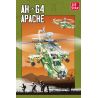 JIESTAR 58094 TRỰC THĂNG VŨ TRANG APACHE bộ đồ chơi xếp lắp ráp ghép mô hình Technic AH-64 APACHE Kỹ Thuật Công Nghệ Cao Mô Hình Phương Tiện 610 khối