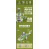 JIESTAR 58094 TRỰC THĂNG VŨ TRANG APACHE bộ đồ chơi xếp lắp ráp ghép mô hình Technic AH-64 APACHE Kỹ Thuật Công Nghệ Cao Mô Hình Phương Tiện 610 khối