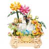 KAIDO KD99008 99008 HỘP NHẠC NIỀM VUI TÌNH YÊU bộ đồ chơi xếp lắp ráp ghép mô hình Creator FOREVER LOVE YOU Sáng Tạo 868 khối