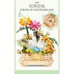 KAIDO KD99008 99008 HỘP NHẠC NIỀM VUI TÌNH YÊU bộ đồ chơi xếp lắp ráp ghép mô hình Creator FOREVER LOVE YOU Sáng Tạo 868 khối