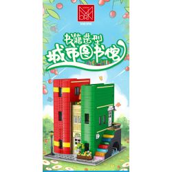 MorkModel 10211 Mork Model 10211 THƯ VIỆN THÀNH PHỐ SÁCH bộ đồ chơi xếp lắp ráp ghép mô hình Creator CITIES LIBRARY Sáng Tạo 2143 khối