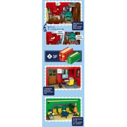 MorkModel 10211 Mork Model 10211 THƯ VIỆN THÀNH PHỐ SÁCH bộ đồ chơi xếp lắp ráp ghép mô hình Creator CITIES LIBRARY Sáng Tạo 2143 khối