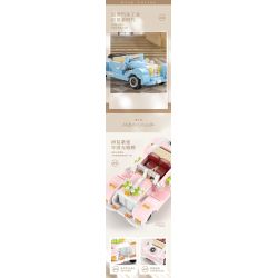 MOYU BLOCK MY97122 97122 XE CỔ ĐIỂN PHIÊN BẢN bộ đồ chơi xếp lắp ráp ghép mô hình Creator GRAN TORINO Sáng Tạo 592 khối