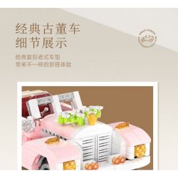 MOYU BLOCK MY97122 97122 XE CỔ ĐIỂN PHIÊN BẢN bộ đồ chơi xếp lắp ráp ghép mô hình Creator GRAN TORINO Sáng Tạo 592 khối