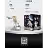 DK 7009 CHƯƠNG TRÌNH HẠ CÁNH LÊN MẶT TRĂNG ĐƯA PHI HÀNH GIA BAY bộ đồ chơi xếp lắp ráp ghép mô hình ASTRONAUT 875 khối