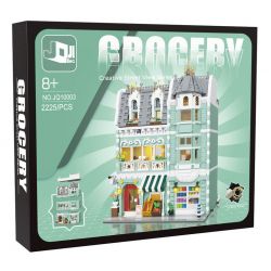 JIQING JQ10003 10003 CỬA HÀNG TẠP HÓA bộ đồ chơi xếp lắp ráp ghép mô hình Creator GROCERY Sáng Tạo 2225 khối