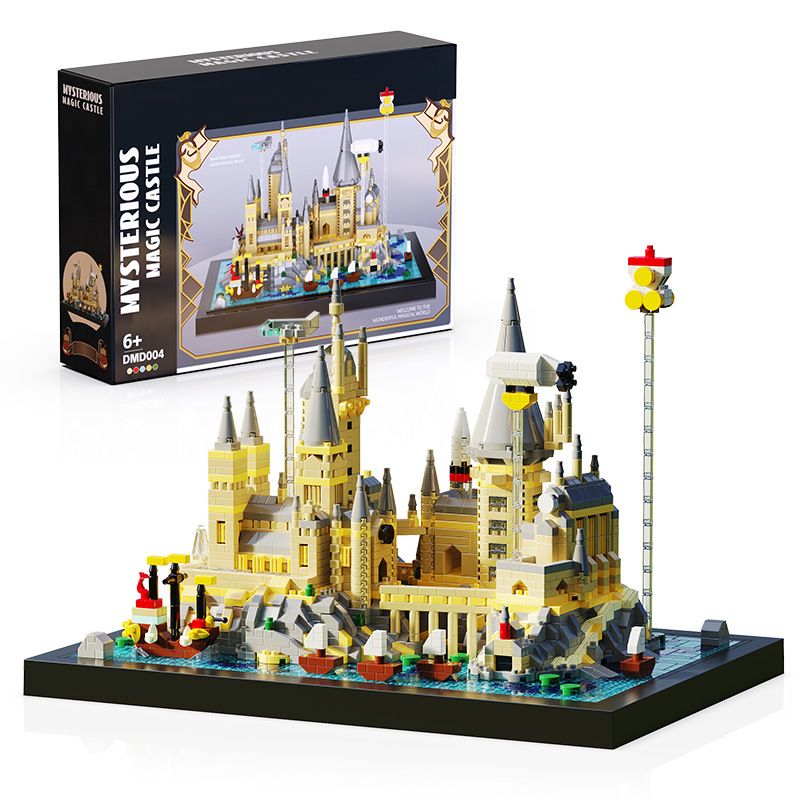 Lego Jie Gao DMD004 Magic Castle Xếp hình lắp ráp ghép mô hình lâu đài ma thuật