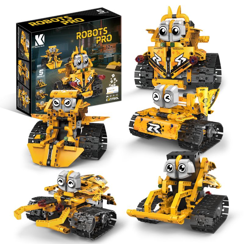 Lego KAIYU KeeYee World K96183 Xếp hình lắp ráp ghép mô hình Đội siêu nhân kỹ thuật đang thay đổi