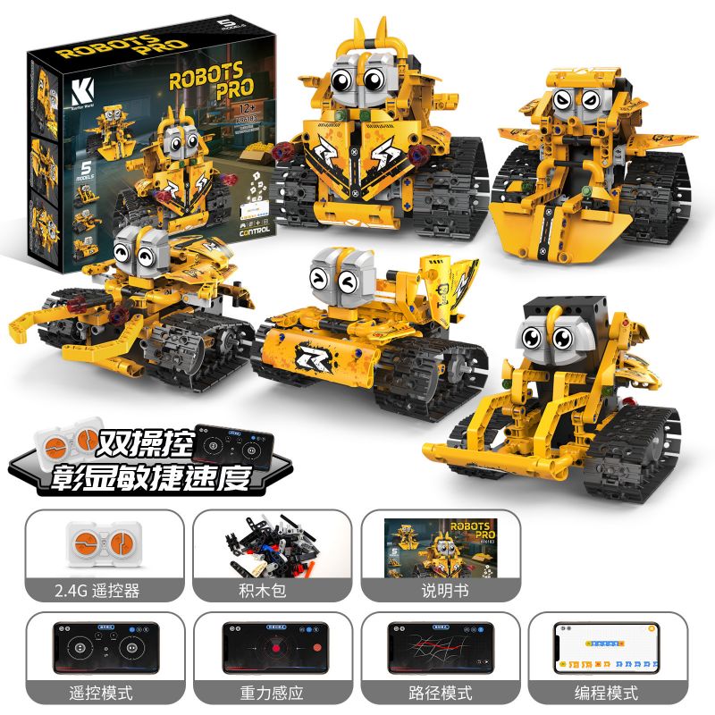 KAIYU KEEYEE WORLD K96183 96183 ĐỘI SIÊU NHÂN KỸ THUẬT ĐANG THAY ĐỔI bộ đồ chơi xếp lắp ráp ghép mô hình Technic Kỹ Thuật Công Nghệ Cao Mô Hình Phương Tiện