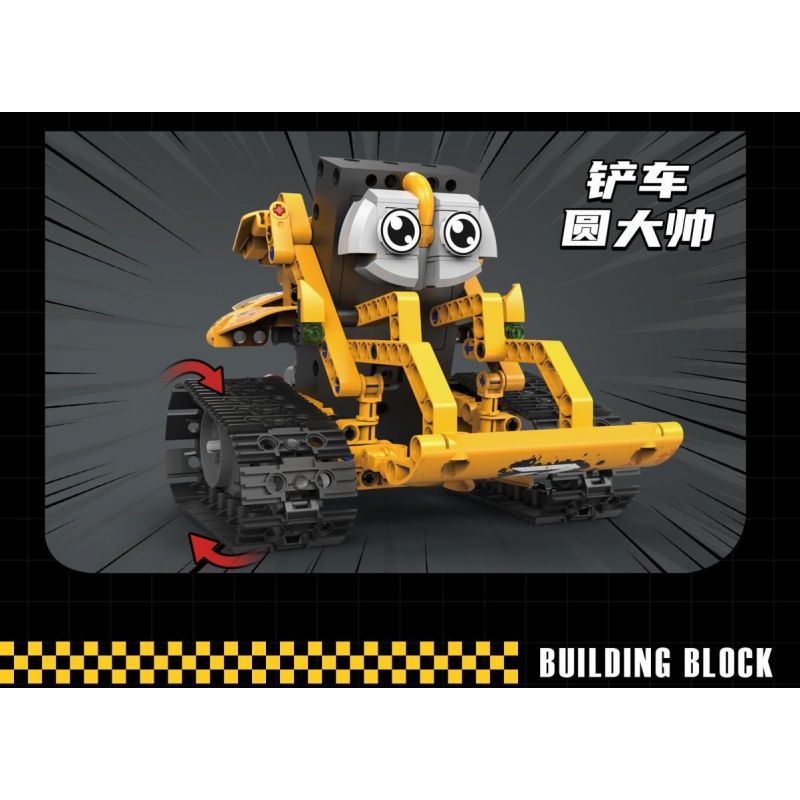 KAIYU KEEYEE WORLD K96183 96183 ĐỘI SIÊU NHÂN KỸ THUẬT ĐANG THAY ĐỔI bộ đồ chơi xếp lắp ráp ghép mô hình Technic Kỹ Thuật Công Nghệ Cao Mô Hình Phương Tiện