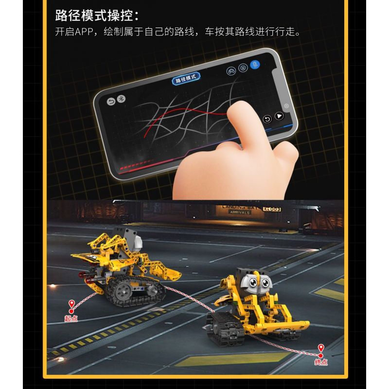 KAIYU KEEYEE WORLD K96183 96183 ĐỘI SIÊU NHÂN KỸ THUẬT ĐANG THAY ĐỔI bộ đồ chơi xếp lắp ráp ghép mô hình Technic Kỹ Thuật Công Nghệ Cao Mô Hình Phương Tiện