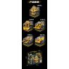 KAIYU KEEYEE WORLD K96183 96183 ĐỘI SIÊU NHÂN KỸ THUẬT ĐANG THAY ĐỔI bộ đồ chơi xếp lắp ráp ghép mô hình Technic Kỹ Thuật Công Nghệ Cao Mô Hình Phương Tiện