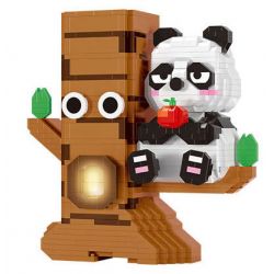 MOYU BLOCK MY97121 97121 NGƯỜI GIỮ BÚT GẤU TRÚC PAN DOU bộ đồ chơi xếp lắp ráp ghép mô hình 1215 khối