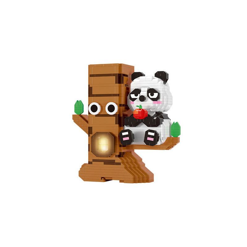 MOYU BLOCK MY97121 97121 NGƯỜI GIỮ BÚT GẤU TRÚC PAN DOU bộ đồ chơi xếp lắp ráp ghép mô hình 1215 khối