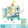 GEKKOSHA 802038 CHUYẾN TÀU ĐIỀU ƯỚC THÚ CƯNG DỄ THƯƠNG HƯƠU ÁNH TRĂNG bộ đồ chơi xếp lắp ráp ghép mô hình 443 khối