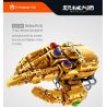 IM.MASTER QIHUI 6839 BẬC THẦY VŨ KHÍ GĂNG TAY VÔ CỰC THANOS CÓ THỂ ĐEO ĐƯỢC bộ đồ chơi xếp lắp ráp ghép mô hình Super Heroes Siêu Nhân Anh Hùng 1594 khối