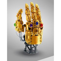 IM.MASTER QIHUI 6839 BẬC THẦY VŨ KHÍ GĂNG TAY VÔ CỰC THANOS CÓ THỂ ĐEO ĐƯỢC bộ đồ chơi xếp lắp ráp ghép mô hình Super Heroes Siêu Nhân Anh Hùng 1594 khối