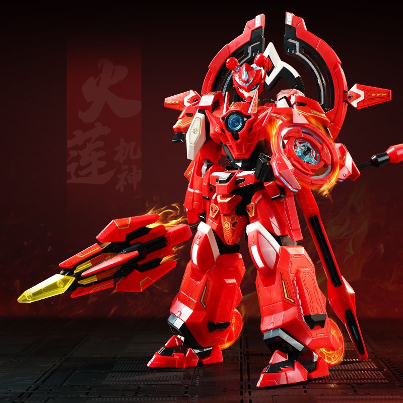 KEEPPLEY 81008 non Lego GALAXY FENGSHENJI MECHA SUPER STAR EDITION FIRE LOTUS ĐƯỢC LẮP RÁP BẰNG CÁC TẤM bộ đồ chơi xếp lắp ráp ghép mô hình Movie & Game Phim Và Trò Chơi 223 khối