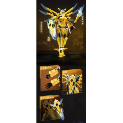 KEEPPLEY 81008 GALAXY FENGSHENJI MECHA SUPER STAR EDITION FIRE LOTUS ĐƯỢC LẮP RÁP BẰNG CÁC TẤM bộ đồ chơi xếp lắp ráp ghép mô hình Movie & Game Phim Và Trò Chơi 223 khối