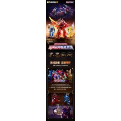KEEPPLEY 81010 GALAXY FENGSHEN JI MECHA SUPER STAR EDITION THUNDERBIRD ĐƯỢC LẮP RÁP BẰNG CÁC TẤM NỀN bộ đồ chơi xếp lắp ráp ghép mô hình Movie & Game Phim Và Trò Chơi 180 khối