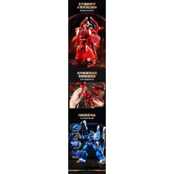 KEEPPLEY 81011 GALAXY FENGSHENJI MECHA SUPER STAR EDITION BLACK DRAGON ĐƯỢC LẮP RÁP BẰNG TẤM NỀN bộ đồ chơi xếp lắp ráp ghép mô hình Movie & Game Phim Và Trò Chơi 207 khối