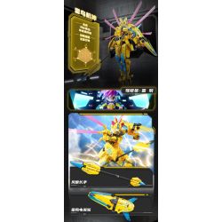 KEEPPLEY 81012 GALAXY FENGSHENJI MECHA FIRE LOTUS bộ đồ chơi xếp lắp ráp ghép mô hình Movie & Game Phim Và Trò Chơi 1468 khối