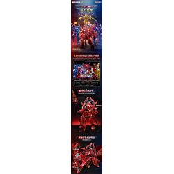 KEEPPLEY 81013 GALAXY FENGSHENJI MECHA SKY EYE bộ đồ chơi xếp lắp ráp ghép mô hình Movie & Game Phim Và Trò Chơi 1433 khối