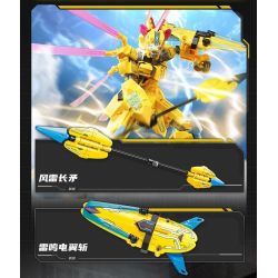 KEEPPLEY 81013 GALAXY FENGSHENJI MECHA SKY EYE bộ đồ chơi xếp lắp ráp ghép mô hình Movie & Game Phim Và Trò Chơi 1433 khối