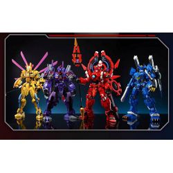 KEEPPLEY 81014 GALAXY GODS MECHA THUNDERBIRD bộ đồ chơi xếp lắp ráp ghép mô hình Movie & Game Phim Và Trò Chơi 712 khối