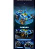 KEEPPLEY 81016 GALAXY FENGSHEN JI MECHA XE BỐN BÁNH FIRE LOTUS bộ đồ chơi xếp lắp ráp ghép mô hình Movie & Game Phim Và Trò Chơi 664 khối