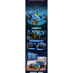 KEEPPLEY 81017 GALAXY FENGSHENJI MECHA XE TĂNG HẠNG NẶNG SKY EYE bộ đồ chơi xếp lắp ráp ghép mô hình Movie & Game Phim Và Trò Chơi 762 khối