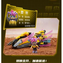 KEEPPLEY 81018 GALAXY GODS MECHA THUNDERBIRD BATTLE MOTORCYCLE bộ đồ chơi xếp lắp ráp ghép mô hình Movie & Game Phim Và Trò Chơi 449 khối