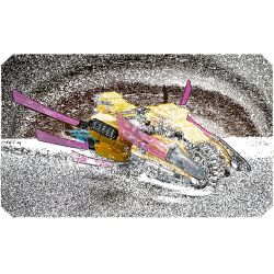 KEEPPLEY 81018 GALAXY GODS MECHA THUNDERBIRD BATTLE MOTORCYCLE bộ đồ chơi xếp lắp ráp ghép mô hình Movie & Game Phim Và Trò Chơi 449 khối