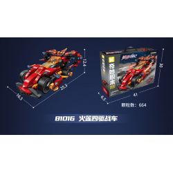 KEEPPLEY 81018 GALAXY GODS MECHA THUNDERBIRD BATTLE MOTORCYCLE bộ đồ chơi xếp lắp ráp ghép mô hình Movie & Game Phim Và Trò Chơi 449 khối
